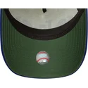 petten-gebogen-beige-snapback-a-frame-paisley-van-los-angeles-dodgers-mlb-van-new-era