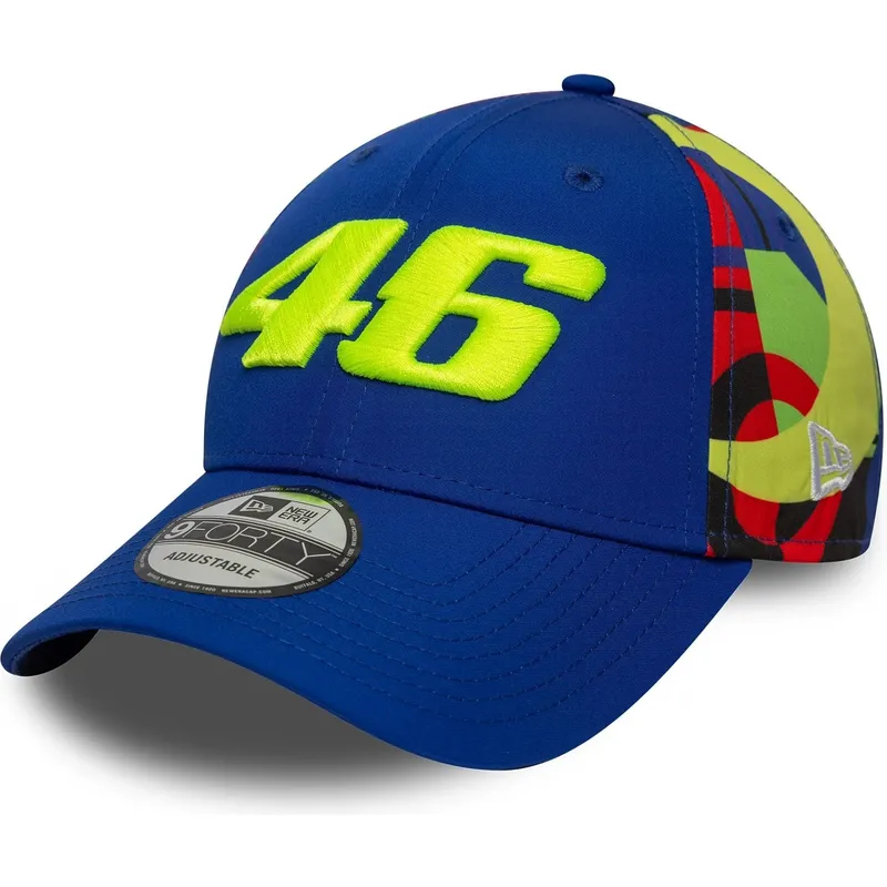 petten-gebogen-blauw-snapback-9forty-fanwear-van-valentino-rossi-vr46-motogp-van-new-era