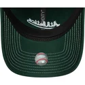 petten-gebogen-groen-verstelbaar-9twenty-contrast-stitch-van-oakland-athletics-mlb-van-new-era