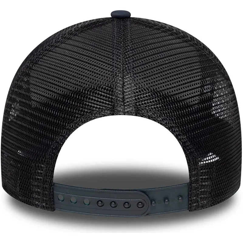 petten-gebogen-marineblauw-snapback-a-frame-script-van-new-york-yankees-mlb-van-new-era