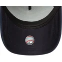 petten-gebogen-marineblauw-snapback-a-frame-script-van-new-york-yankees-mlb-van-new-era
