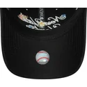 petten-gebogen-zwart-verstelbaar-9forty-floral-script-van-new-york-yankees-mlb-van-new-era