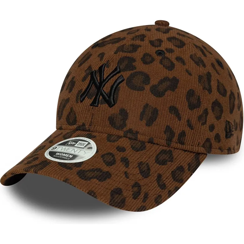 petten-gebogen-luipaard-verstelbaar-9forty-leopard-cord-van-new-york-yankees-mlb-van-new-era