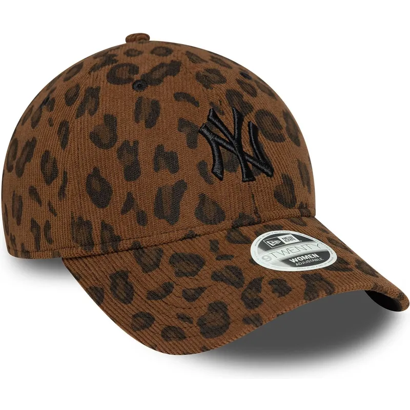 petten-gebogen-luipaard-verstelbaar-9forty-leopard-cord-van-new-york-yankees-mlb-van-new-era