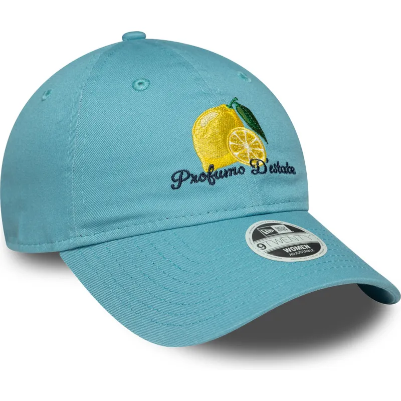 petten-gebogen-blauw-verstelbaar-9twenty-phrase-profumo-d-estate-van-new-era