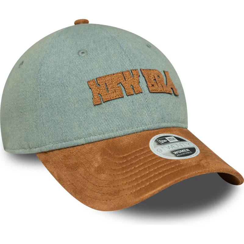 petten-gebogen-blauw-verstelbaar-9twenty-western-pin-van-new-era