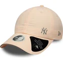 petten-gebogen-roze-verstelbaar-open-back-flawless-van-new-york-yankees-mlb-van-new-era