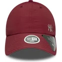 petten-gebogen-rood-verstelbaar-open-back-flawless-van-new-york-yankees-mlb-van-new-era