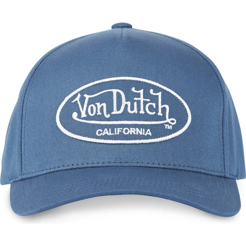 petten-gebogen-blauw-verstelbaar-voor-kinderen-kidlof-c5c-van-von-dutch