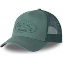 petten-gebogen-groen-snapback-log15-van-von-dutch