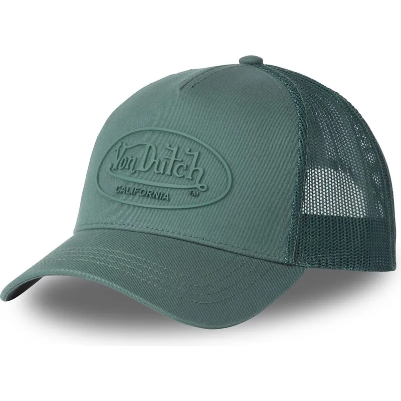 petten-gebogen-groen-snapback-log15-van-von-dutch