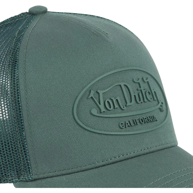 petten-gebogen-groen-snapback-log15-van-von-dutch
