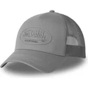 petten-gebogen-grijs-snapback-log16-van-von-dutch