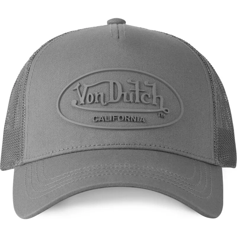 petten-gebogen-grijs-snapback-log16-van-von-dutch