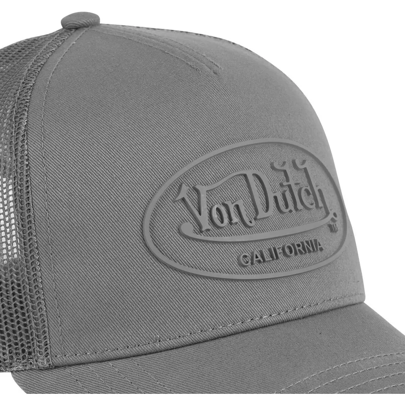 petten-gebogen-grijs-snapback-log16-van-von-dutch