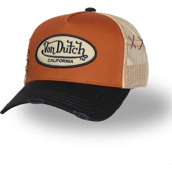 Petten gebogen meerkleurig snapback USED 07 van Von Dutch