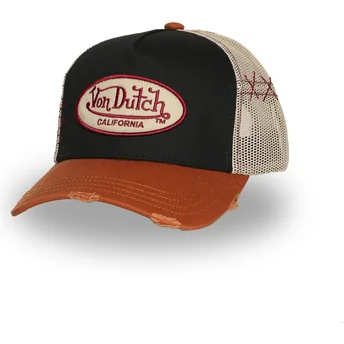 Petten gebogen meerkleurig snapback USED 09 van Von Dutch