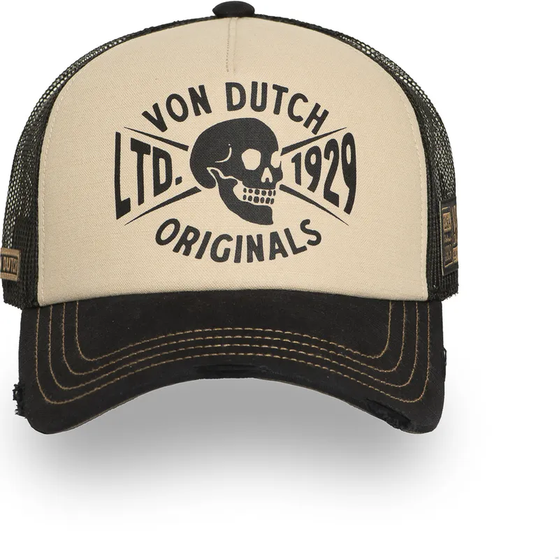 petten-gebogen-beige-snapback-crew28-van-von-dutch
