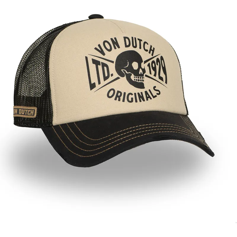 petten-gebogen-beige-snapback-crew28-van-von-dutch