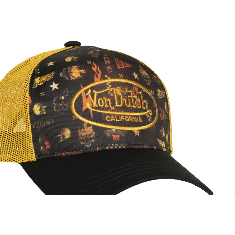 petten-gebogen-zwart-snapback-subl07-van-von-dutch
