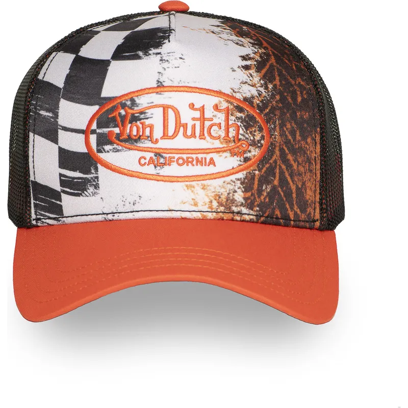 petten-gebogen-oranje-snapback-subl10-van-von-dutch