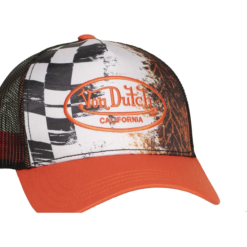 petten-gebogen-oranje-snapback-subl10-van-von-dutch