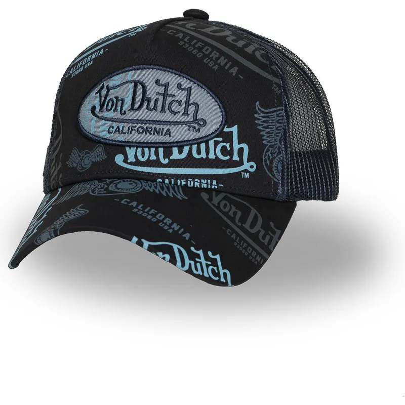 petten-gebogen-zwart-snapback-cafe06-van-von-dutch