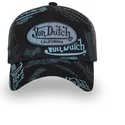 petten-gebogen-zwart-snapback-cafe06-van-von-dutch