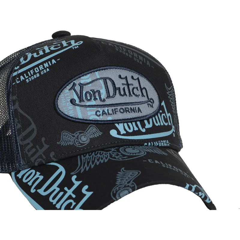 petten-gebogen-zwart-snapback-cafe06-van-von-dutch