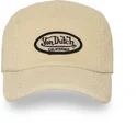 petten-gebogen-beige-verstelbaar-vel01-van-von-dutch