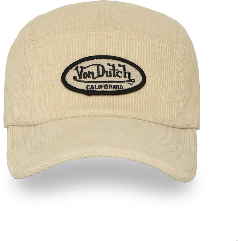 petten-gebogen-beige-verstelbaar-vel01-van-von-dutch