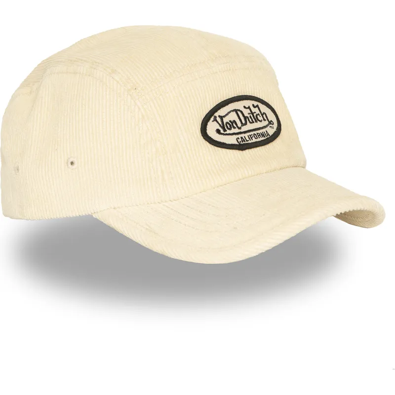 petten-gebogen-beige-verstelbaar-vel01-van-von-dutch