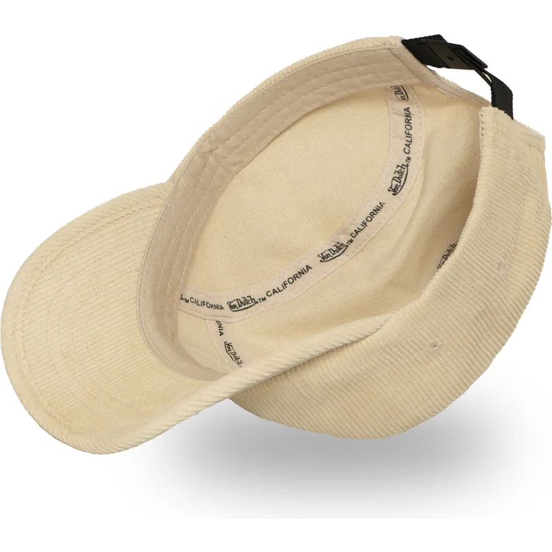 petten-gebogen-beige-verstelbaar-vel01-van-von-dutch