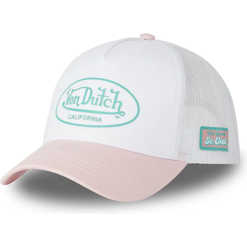 petten-gebogen-roze-snapback-3d-pi-van-von-dutch