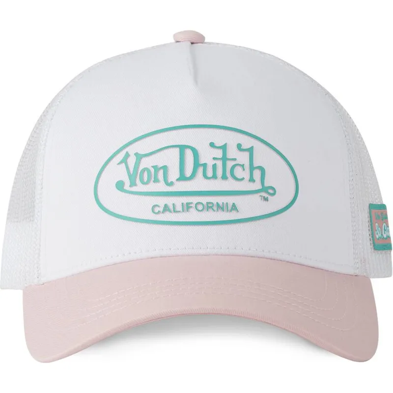 petten-gebogen-roze-snapback-3d-pi-van-von-dutch
