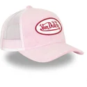 petten-gebogen-roze-snapback-kylie-p-van-von-dutch