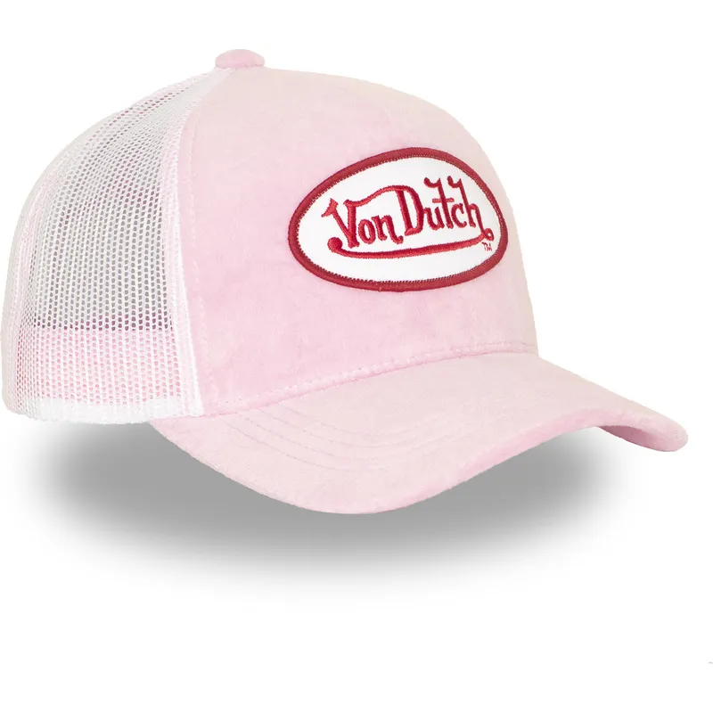 petten-gebogen-roze-snapback-kylie-p-van-von-dutch