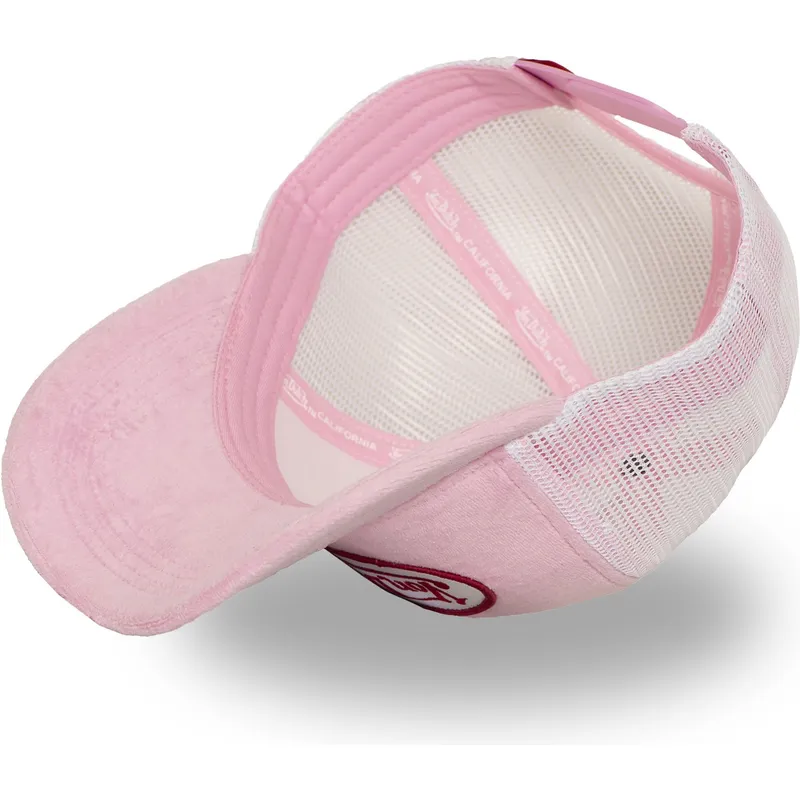 petten-gebogen-roze-snapback-kylie-p-van-von-dutch