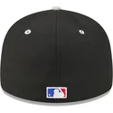 petten-gebogen-zwart-fitted-59fifty-player-frank-thomas-van-chicago-white-sox-mlb-van-new-era