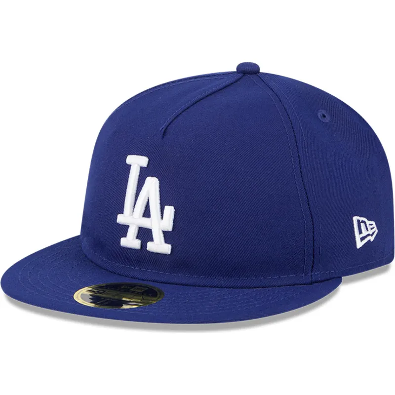 petten-plat-blauw-fitted-59fifty-retro-crown-a-frame-easy-van-los-angeles-dodgers-mlb-van-new-era