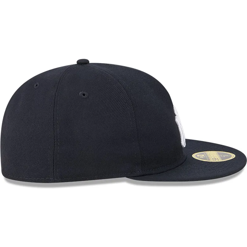 petten-plat-marineblauw-fitted-59fifty-retro-crown-a-frame-easy-van-new-york-yankees-mlb-van-new-era