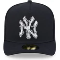 petten-gebogen-marineblauw-fitted-59fifty-a-frame-wired-van-new-york-yankees-mlb-van-new-era