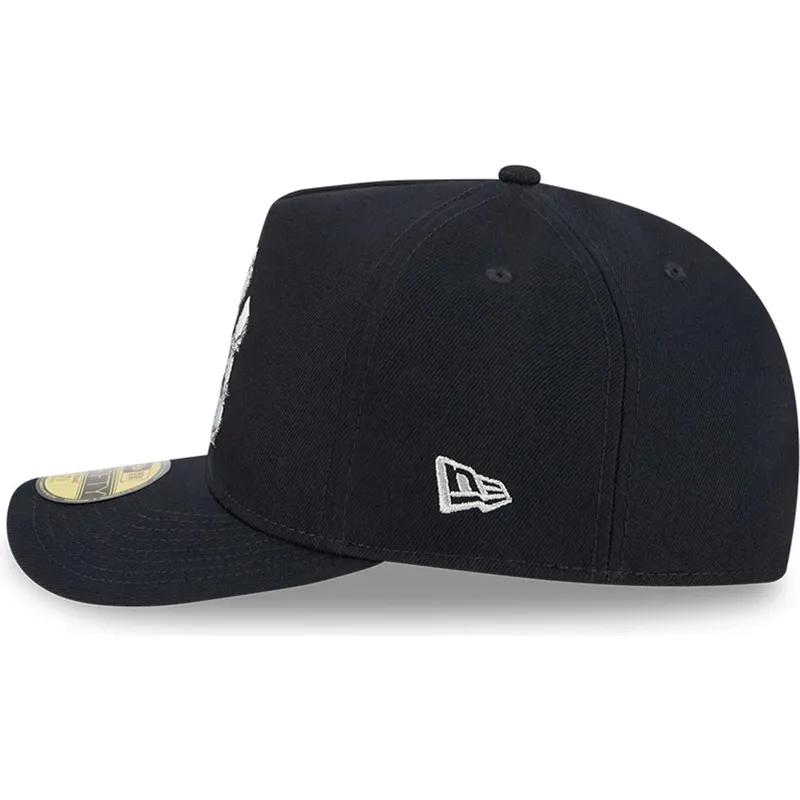 petten-gebogen-marineblauw-fitted-59fifty-a-frame-wired-van-new-york-yankees-mlb-van-new-era