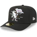 petten-gebogen-zwart-fitted-59fifty-a-frame-cartoon-van-chicago-white-sox-mlb-van-new-era