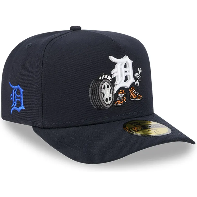 petten-gebogen-marineblauw-fitted-59fifty-a-frame-cartoon-van-detroit-tigers-mlb-van-new-era