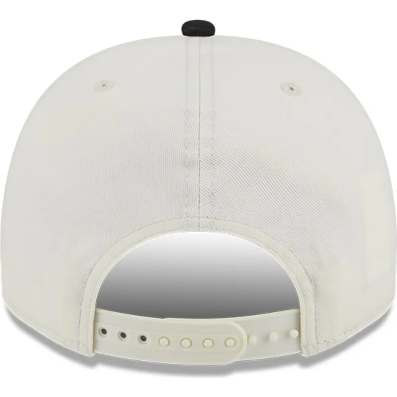 petten-gebogen-beige-snapback-9fifty-a-frame-chainstitch-van-los-angeles-kings-nhl-van-new-era