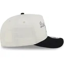 petten-gebogen-beige-snapback-9fifty-a-frame-chainstitch-van-los-angeles-kings-nhl-van-new-era