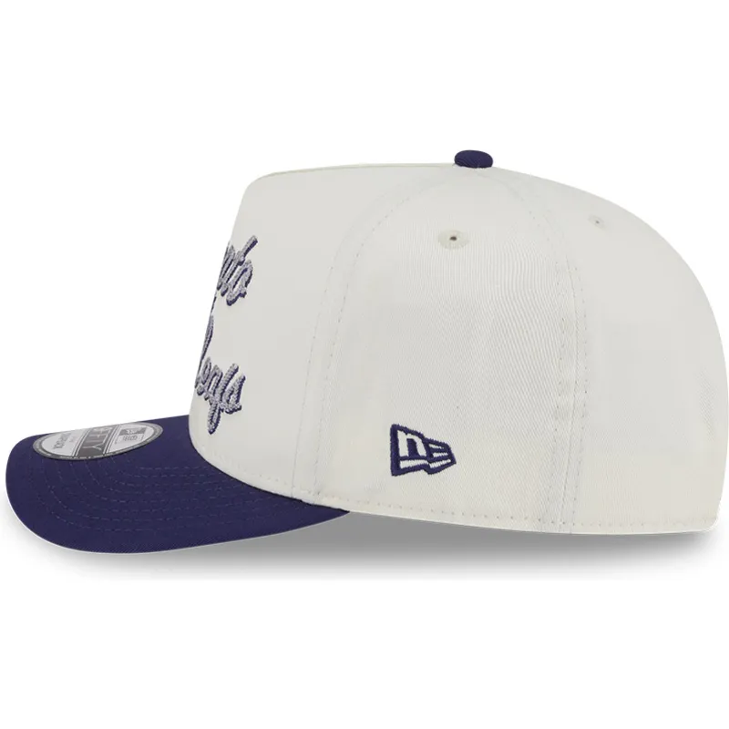 petten-gebogen-beige-snapback-9fifty-a-frame-chainstitch-van-toronto-maple-leafs-nhl-van-new-era