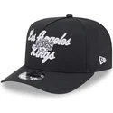 petten-gebogen-zwart-snapback-9fifty-a-frame-chainstitch-van-los-angeles-kings-nhl-van-new-era
