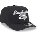 petten-gebogen-zwart-snapback-9fifty-a-frame-chainstitch-van-los-angeles-kings-nhl-van-new-era